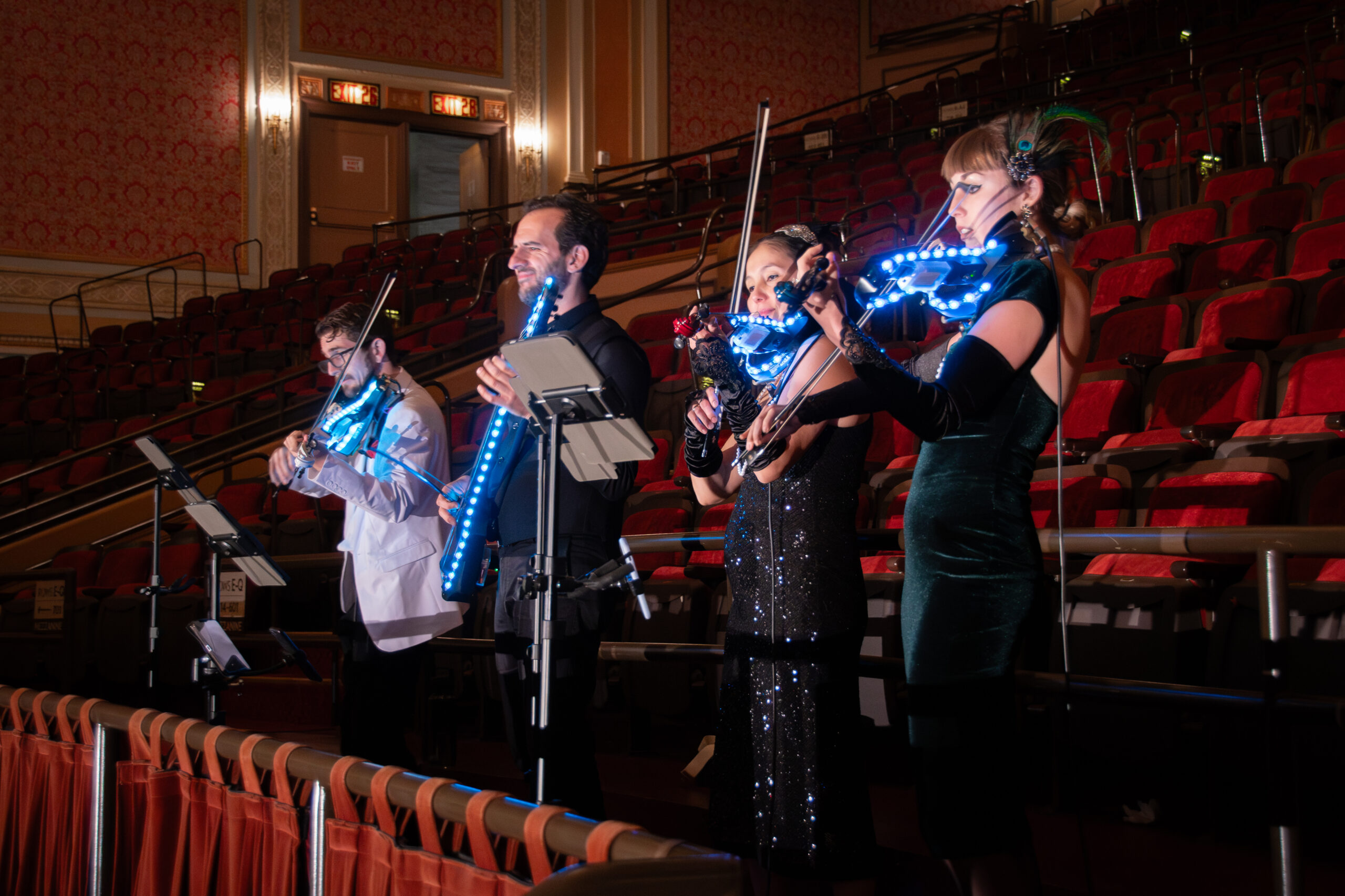 Electric string quartet in cleveland, performing for weddings and private events
